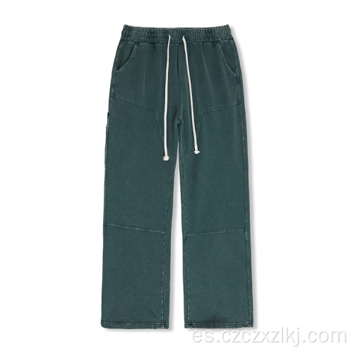 Pantalones de chándal de carga pesados ​​de otoño/invierno